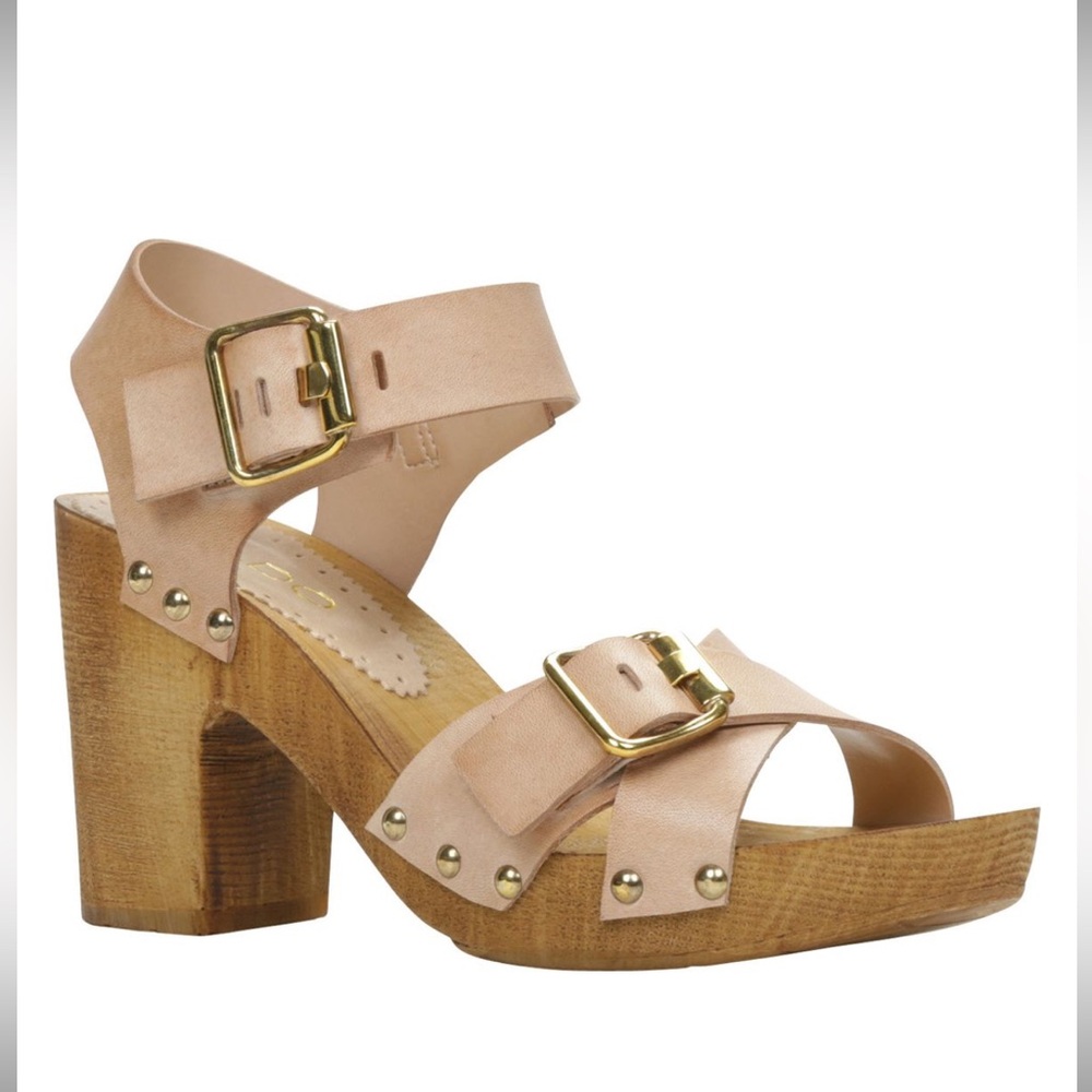 ALDO PREALIA BUCKLE SANDALS SIZE 8